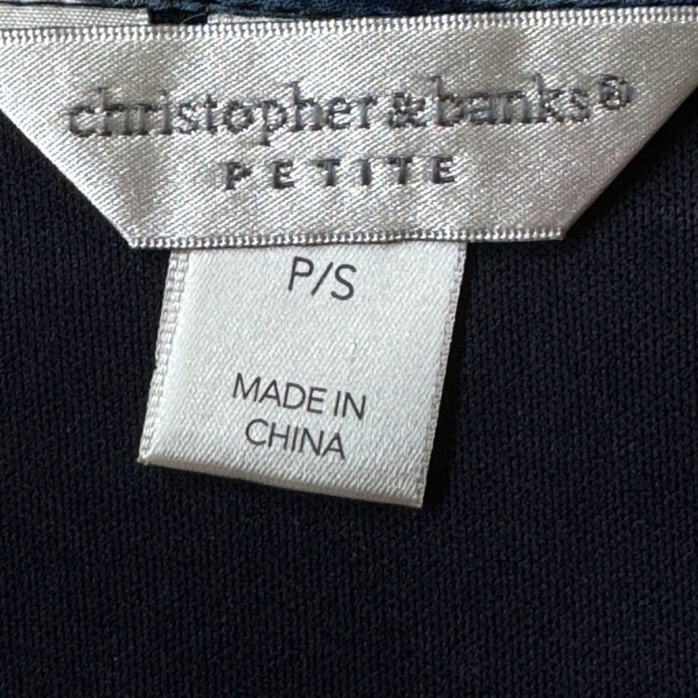 Christopher & Banks Petite Floral Blouse - Picture 3 of 7